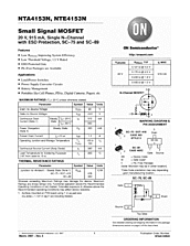 DataSheet NTA4153N pdf
